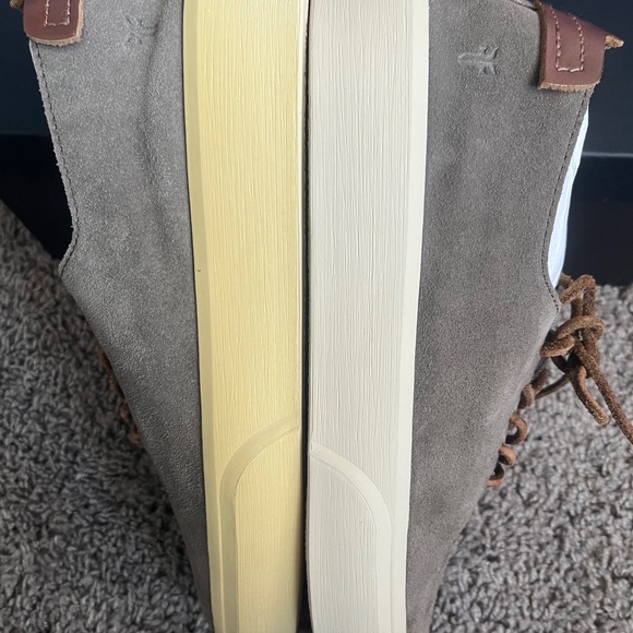 Frye Men's Taupe Suede Sneakers - Picture 4 of 4